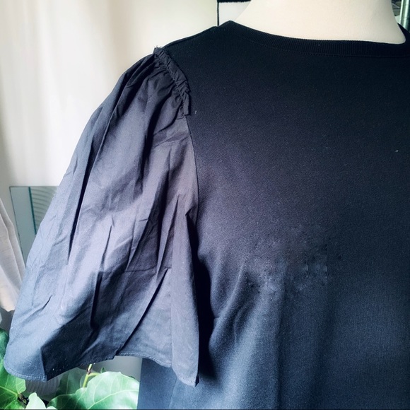 NWT Plus T-shirt Dress With Puffy Sleeves - Picture 2 of 4